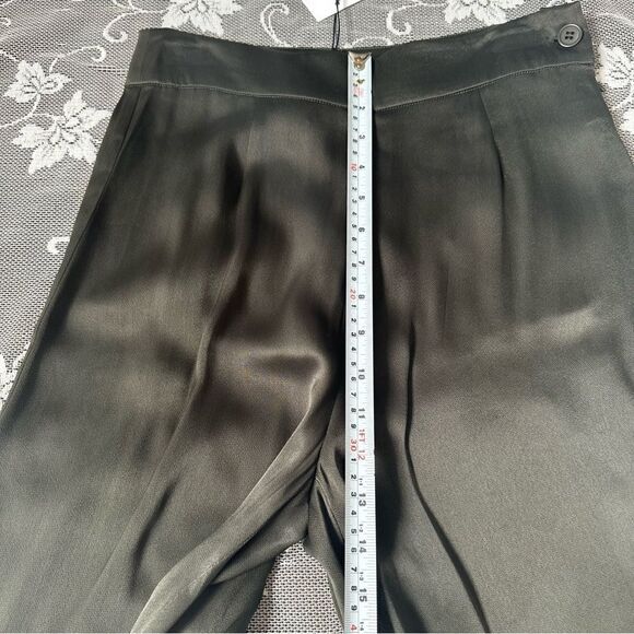 Sita Murt  High Waisted Wide Leg Satin Flowy Pants - Picture 15 of 16